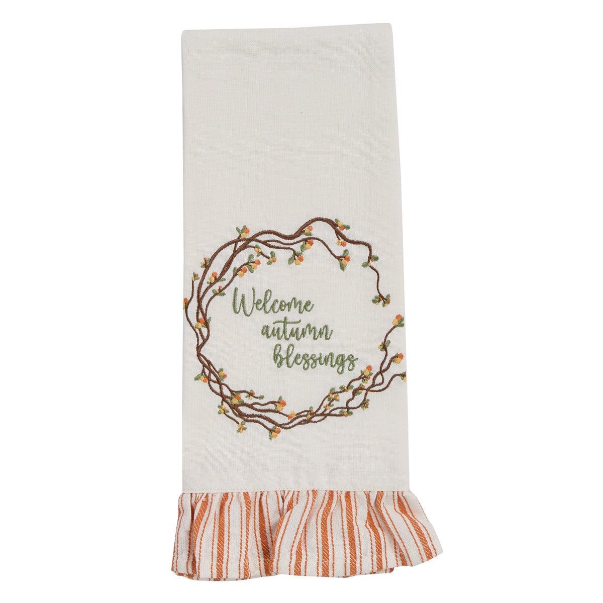 Welcome Autumn Blessings Dishtowel-Park Designs-The Village Merchant