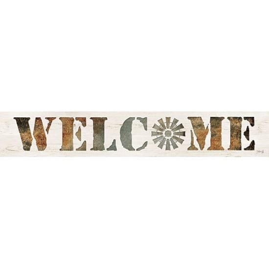 Welcome By Marla Rae Art Print - 6 X 36-Penny Lane Publishing-The Village Merchant