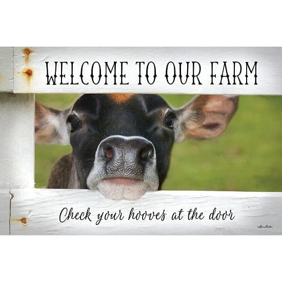 Welcome Cow By Lori Deiter Art Print - 12 X 18-Penny Lane Publishing-The Village Merchant