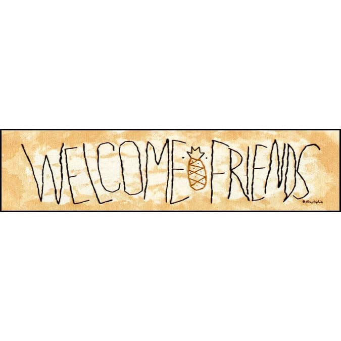 Welcome Friends By Lori Maphies Art Print - 5 X 20-Penny Lane Publishing-The Village Merchant