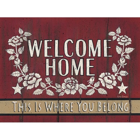 Welcome Home By Linda Spivey Art Print - 12 X 16-Penny Lane Publishing-The Village Merchant