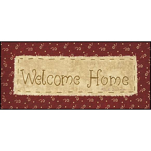 Welcome Home By Vicki Huffman Art Print - 5 X 12-Penny Lane Publishing-The Village Merchant