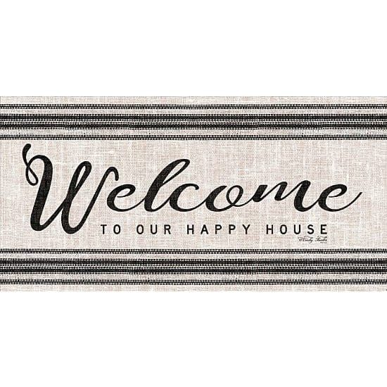 Welcome To Our Happy Home By Cindy Jacobs Art Print - 9 X 18-Penny Lane Publishing-The Village Merchant