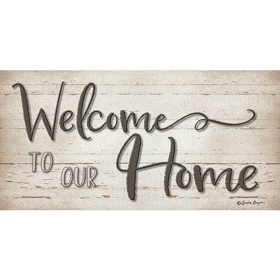 Penny Lane Publishing Welcome To Our Home By Susie Boyer Art Print - 12 X 24