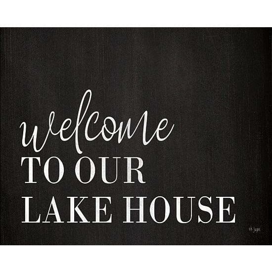 Welcome To Our Lake House By Jaxn Blvd Art Print - 12 X 18-Penny Lane Publishing-The Village Merchant