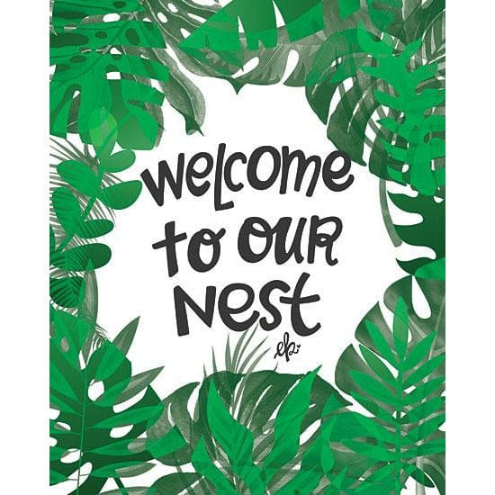 Welcome To Our Nest By Erin Barrett Art Print - 12 X 16-Penny Lane Publishing-The Village Merchant