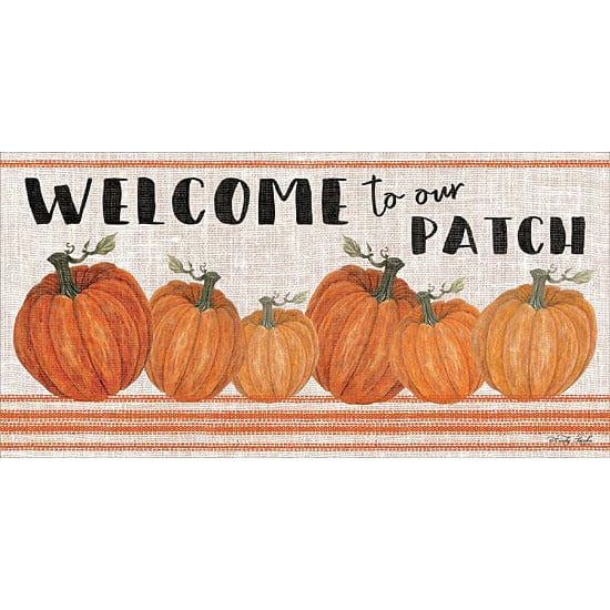 Welcome To Our Pumpkin Patch By Cindy Jacobs Art Print - 12 X 24-Penny Lane Publishing-The Village Merchant