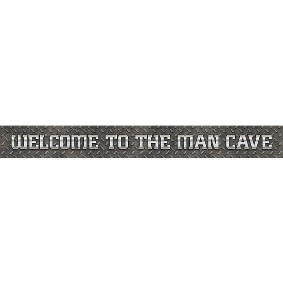 Welcome To The Man Cave By Lauren Rader Art Print - 4 X 36-Penny Lane Publishing-The Village Merchant