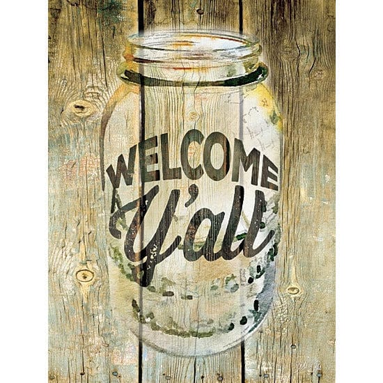 Welcome Y&#39;All By Marla Rae Art Print - 12 X 16-Penny Lane Publishing-The Village Merchant