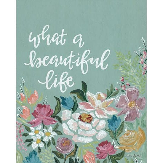 What A Beautiful Life By April Chavez Art Print - 12 X 16-Penny Lane Publishing-The Village Merchant