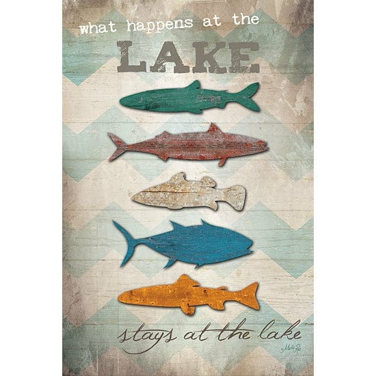 What Happens At The Lake By Marla Rae Art Print - 12 X 18-Penny Lane Publishing-The Village Merchant