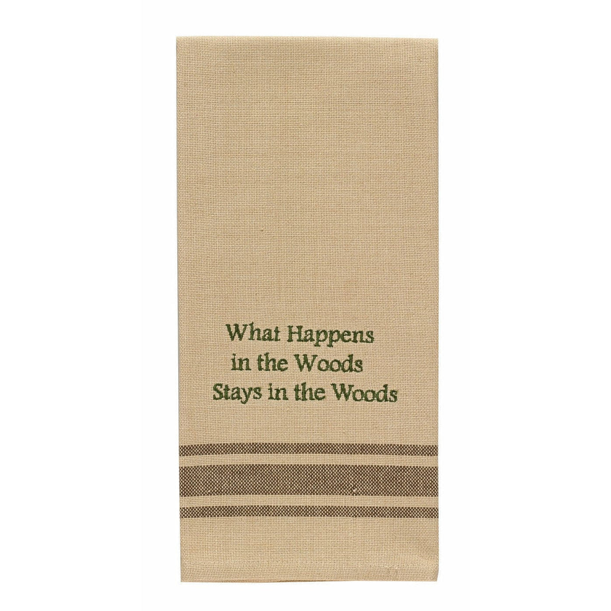 What Happens In The Woods Decorative Towel-Park Designs-The Village Merchant