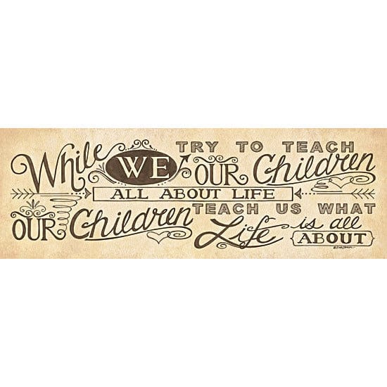 What Life Is About By Deb Strain Art Print - 6 X 18-Penny Lane Publishing-The Village Merchant