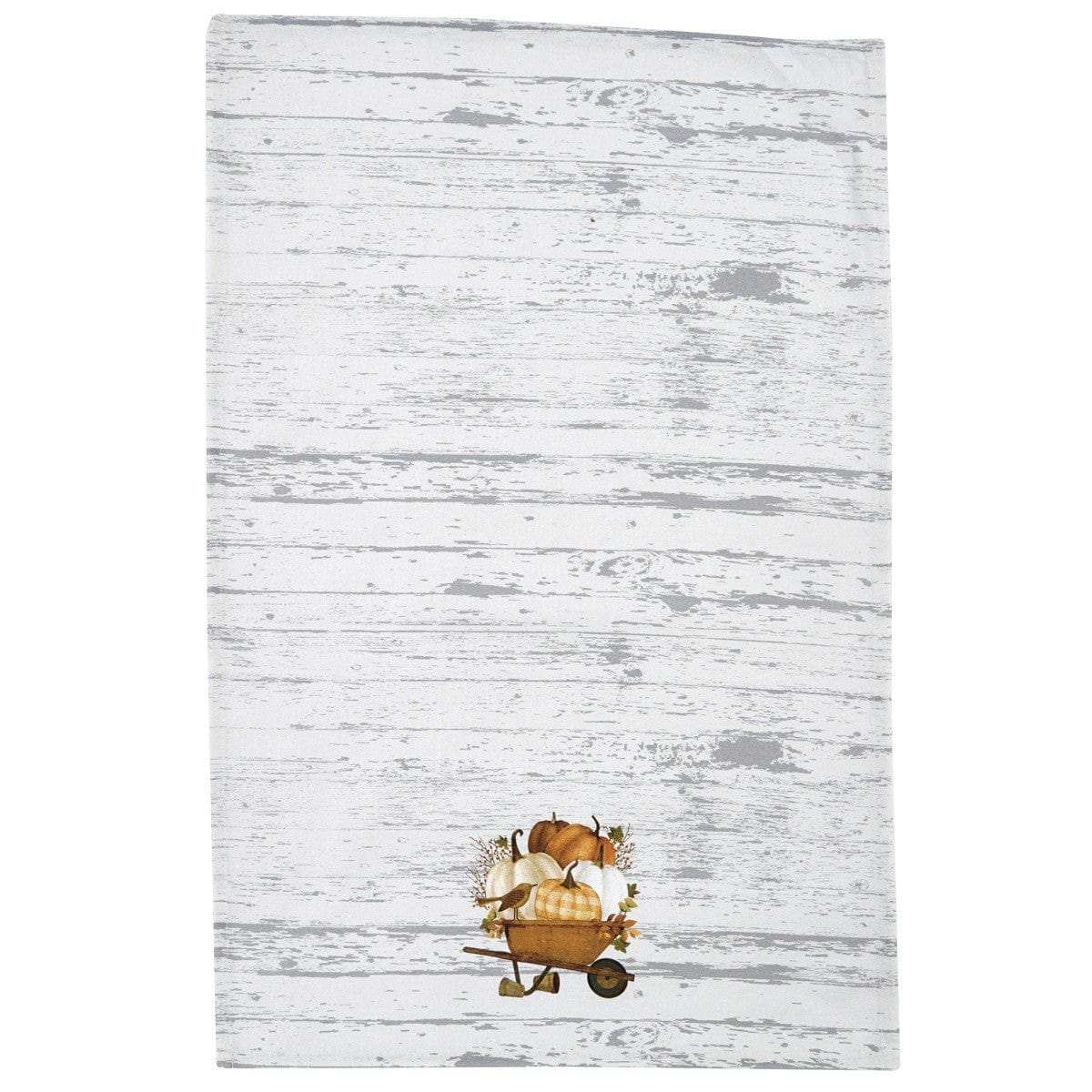 Wheelbarrow Gather Pumpkins Dishtowel-Park Designs-The Village Merchant