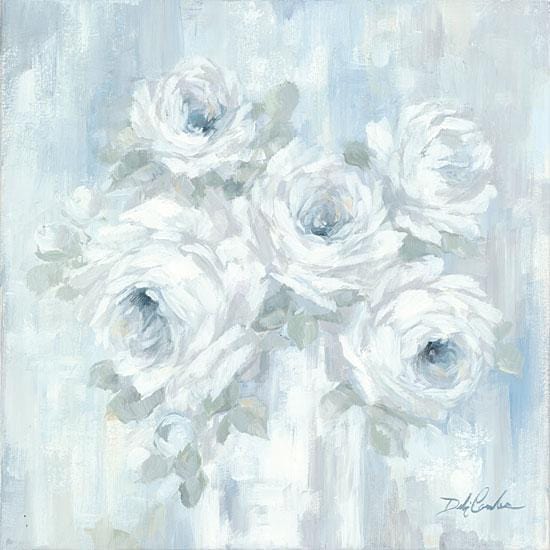 Penny Lane Publishing White Roses By Debi Coules Art Print - 12 X 12