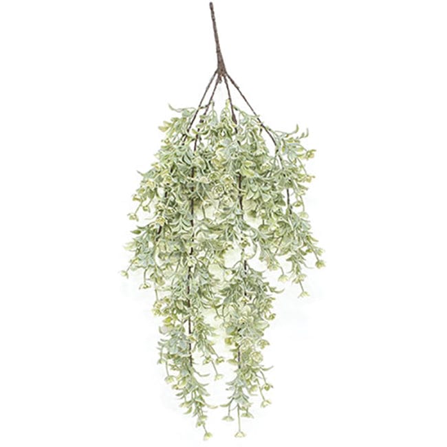 White Star Lavender Buds Hanging Drip Garland 26&quot; Long