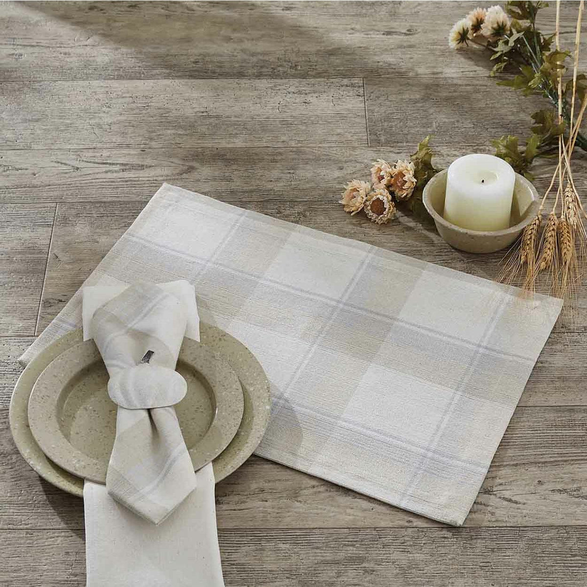 White &amp; Wheat Napkin-Park Designs-The Village Merchant