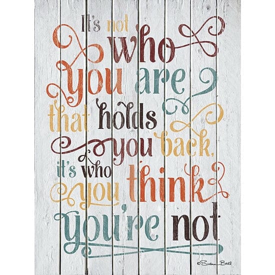 Who You Think You Are By Susan Ball Art Print - 12 X 16-Penny Lane Publishing-The Village Merchant