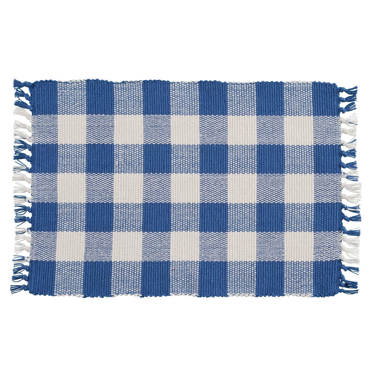 Wicklow Check in China Blue Placemat-Park Designs-The Village Merchant
