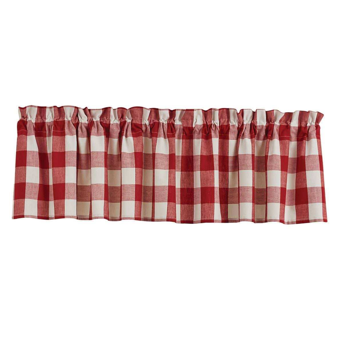 Wicklow Check in Red Valance Unlined-Park Designs-The Village Merchant