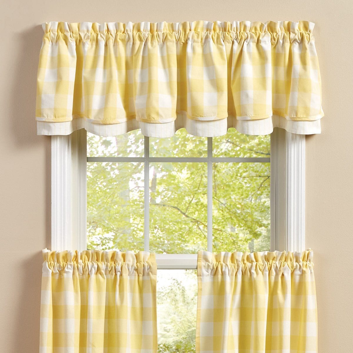 Wicklow Check Dishtowel Set - Yellow