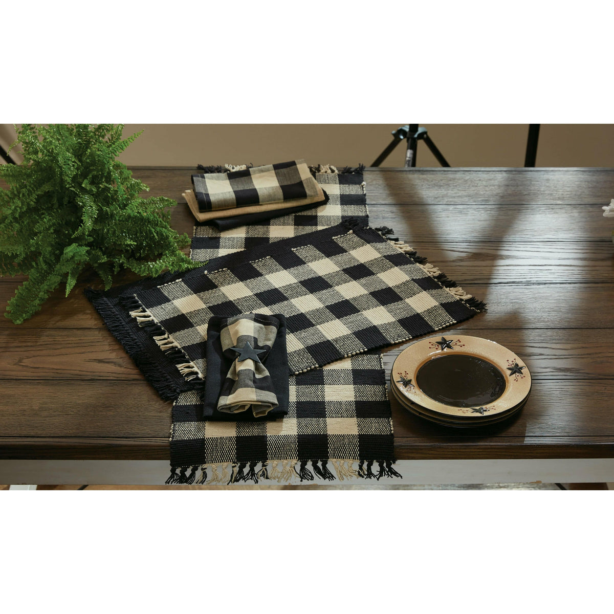 Wicklow In Black Placemat-Park Designs-The Village Merchant