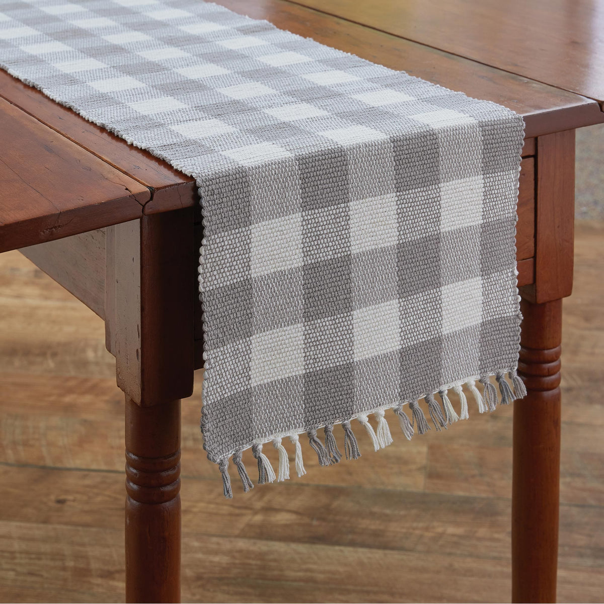 Wicklow in Dove Table Runner 54&quot; Long-Park Designs-The Village Merchant