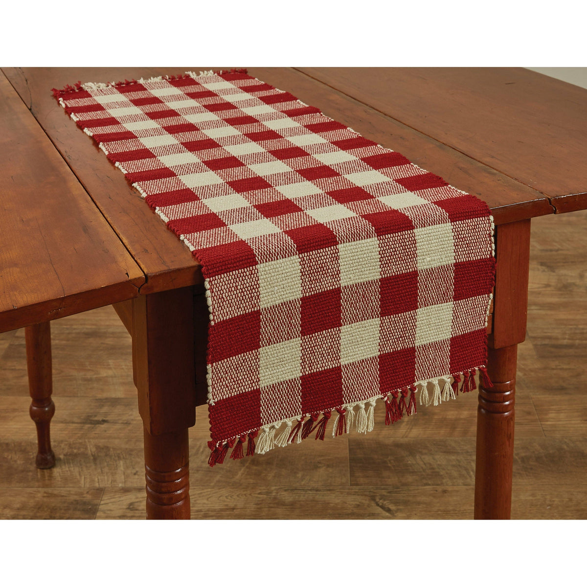 Wicklow In Garnet Table Runner 36&quot; Long-Park Designs-The Village Merchant