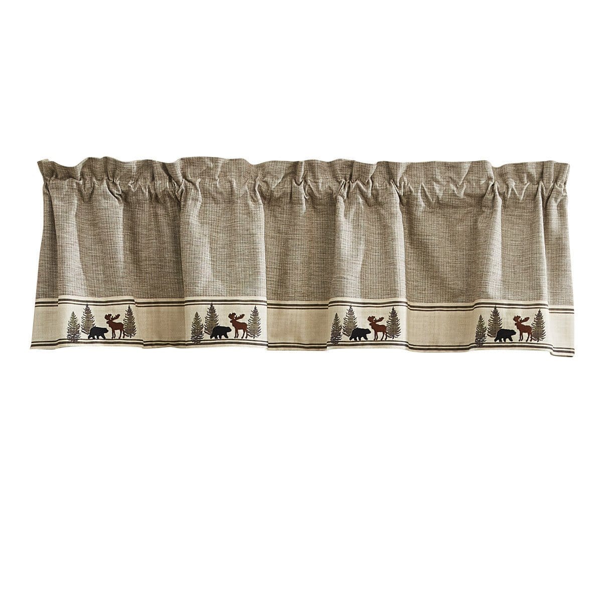 Wilderness Trail Printed Valance Unlined-Park Designs-The Village Merchant