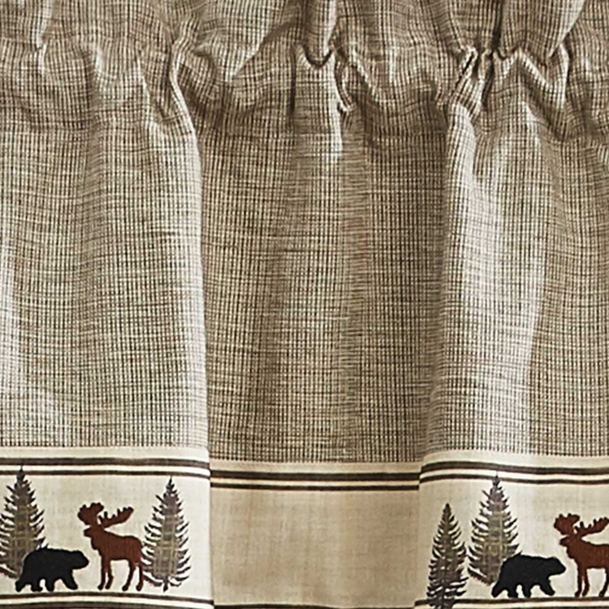 Wilderness Trail Printed Valance Unlined-Park Designs-The Village Merchant