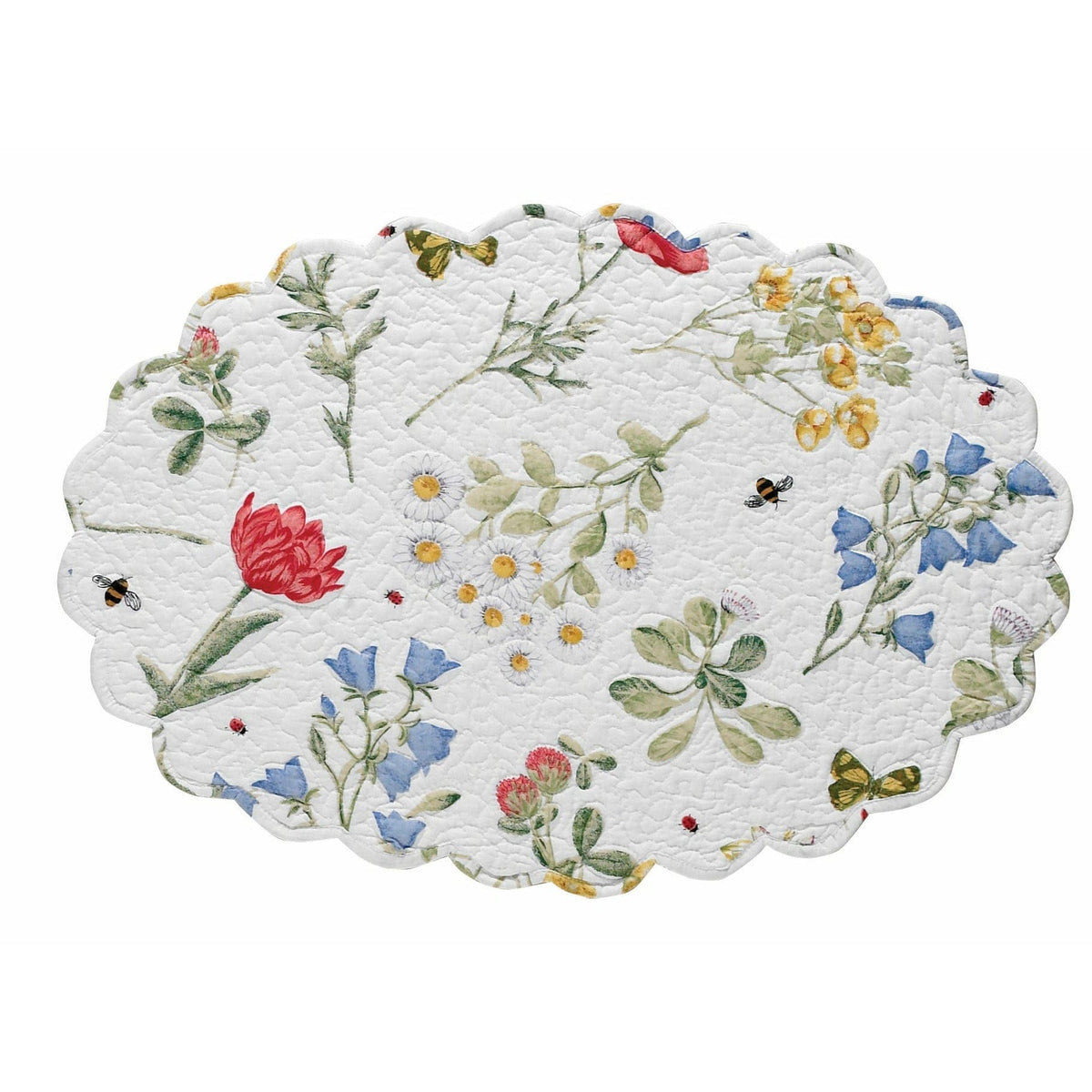 Wildflower Placemat Oval-Park Designs-The Village Merchant