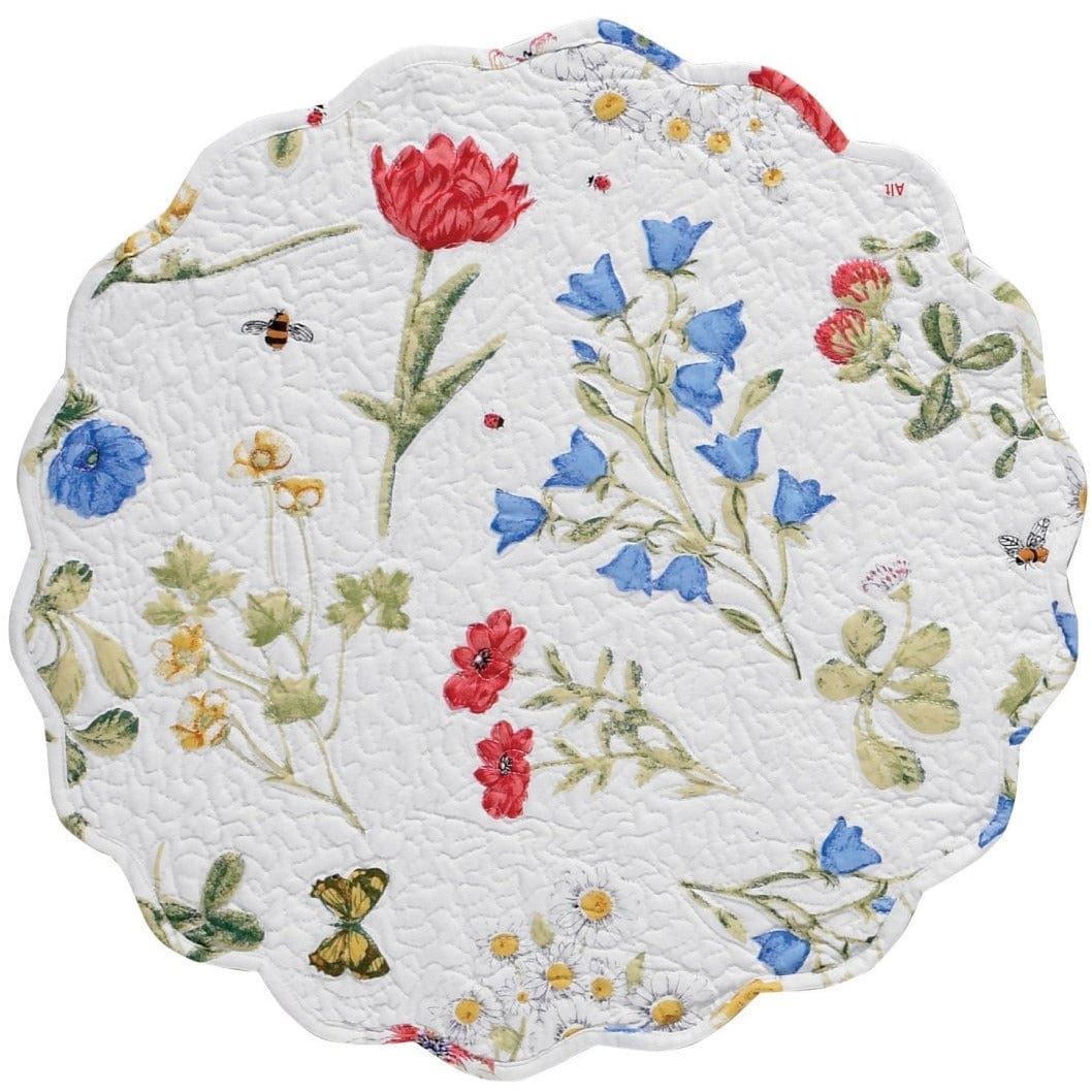 Wildflower Placemat Round-Park Designs-The Village Merchant