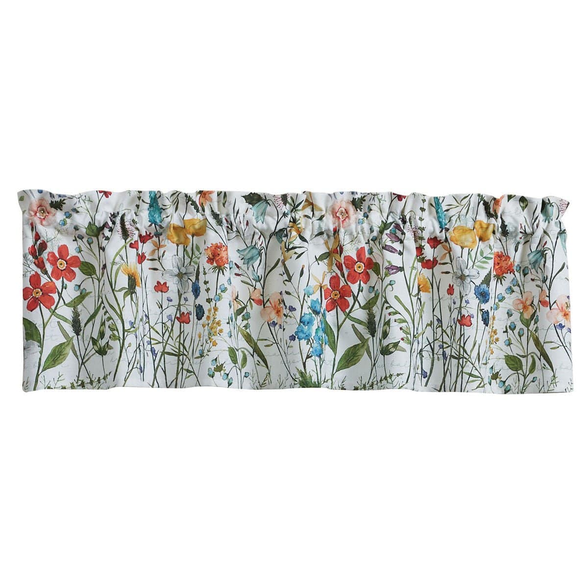 Wildflower Sketchbook Printed Valance Unlined-Park Designs-The Village Merchant
