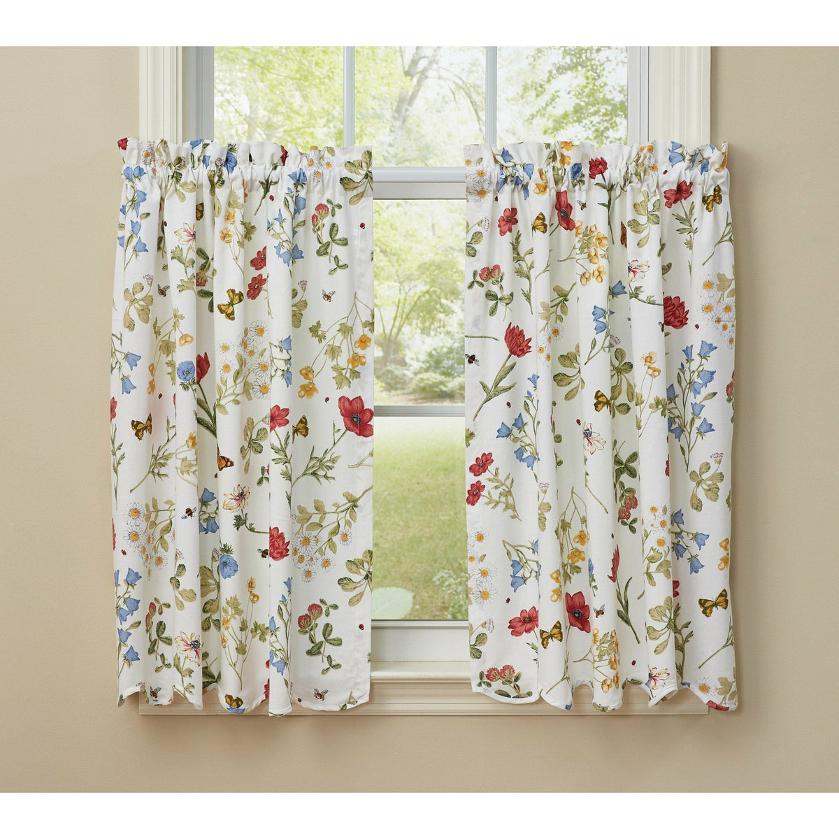 Wildflower Tier Pair 36&quot; Long Unlined-Park Designs-The Village Merchant