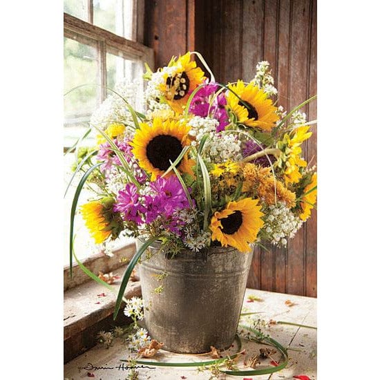 Wildflowers In Bucket By Irvin Hoover Art Print - 18 X 24-Penny Lane Publishing-The Village Merchant