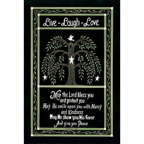 Willow Tree Blessing By Linda Spivey Art Print - 12 X 18-Penny Lane Publishing-The Village Merchant