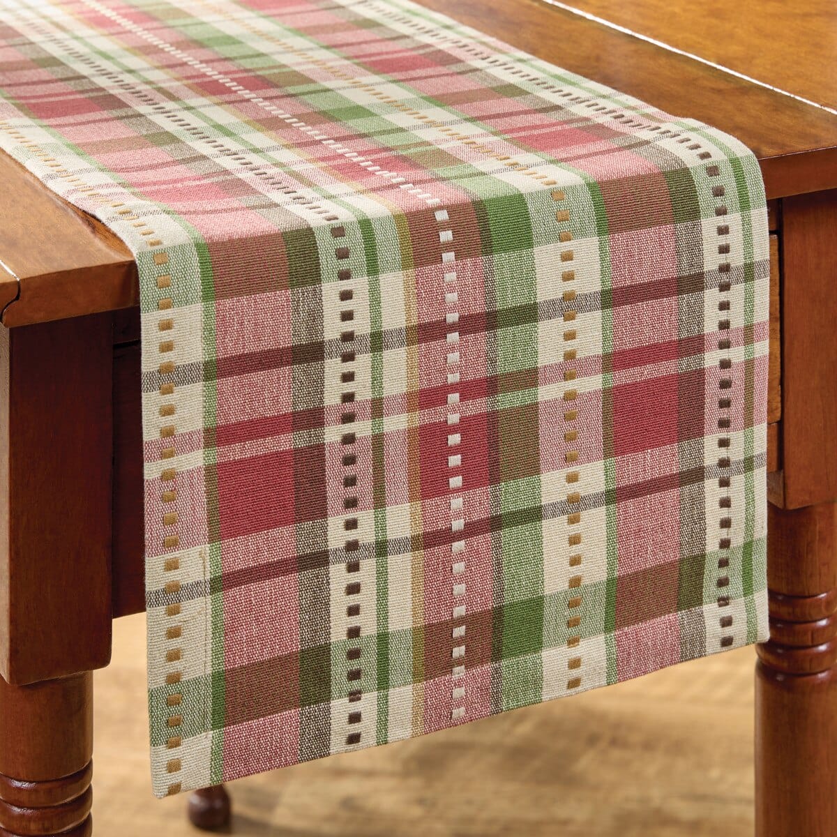 Park Designs Winfield Plaid Table Runner 54'' Long