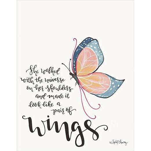 Penny Lane Publishing Wings By April Chavez Art Print - 12 X 16