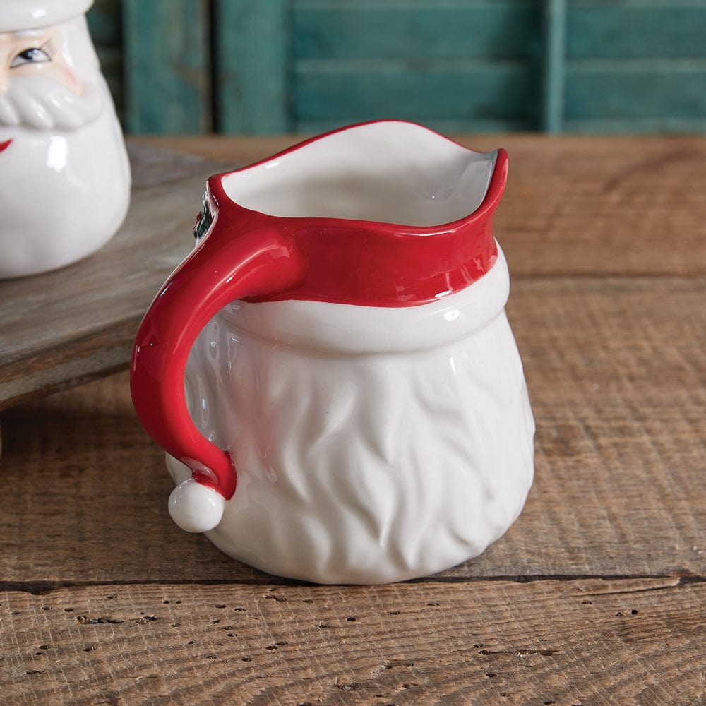 Winking Santa Cream Pitcher