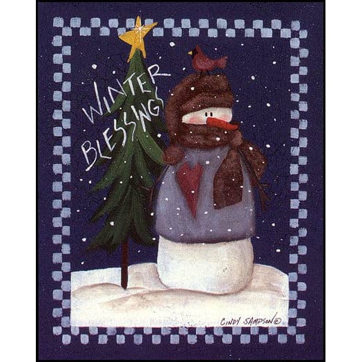 Winter Blessings By Cindy Sampson Art Print - 8 X 10-Penny Lane Publishing-The Village Merchant