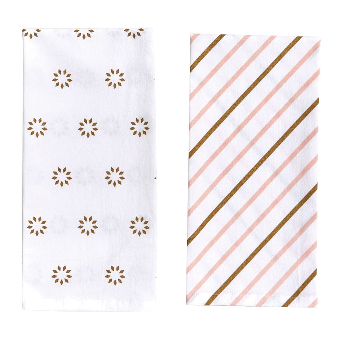 Winter Blush Printed Decorative Towel Set of 2