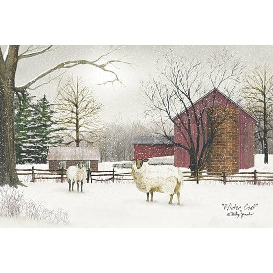 Penny Lane Publishing Winter Coat By Billy Jacobs Art Print - 12 X 18