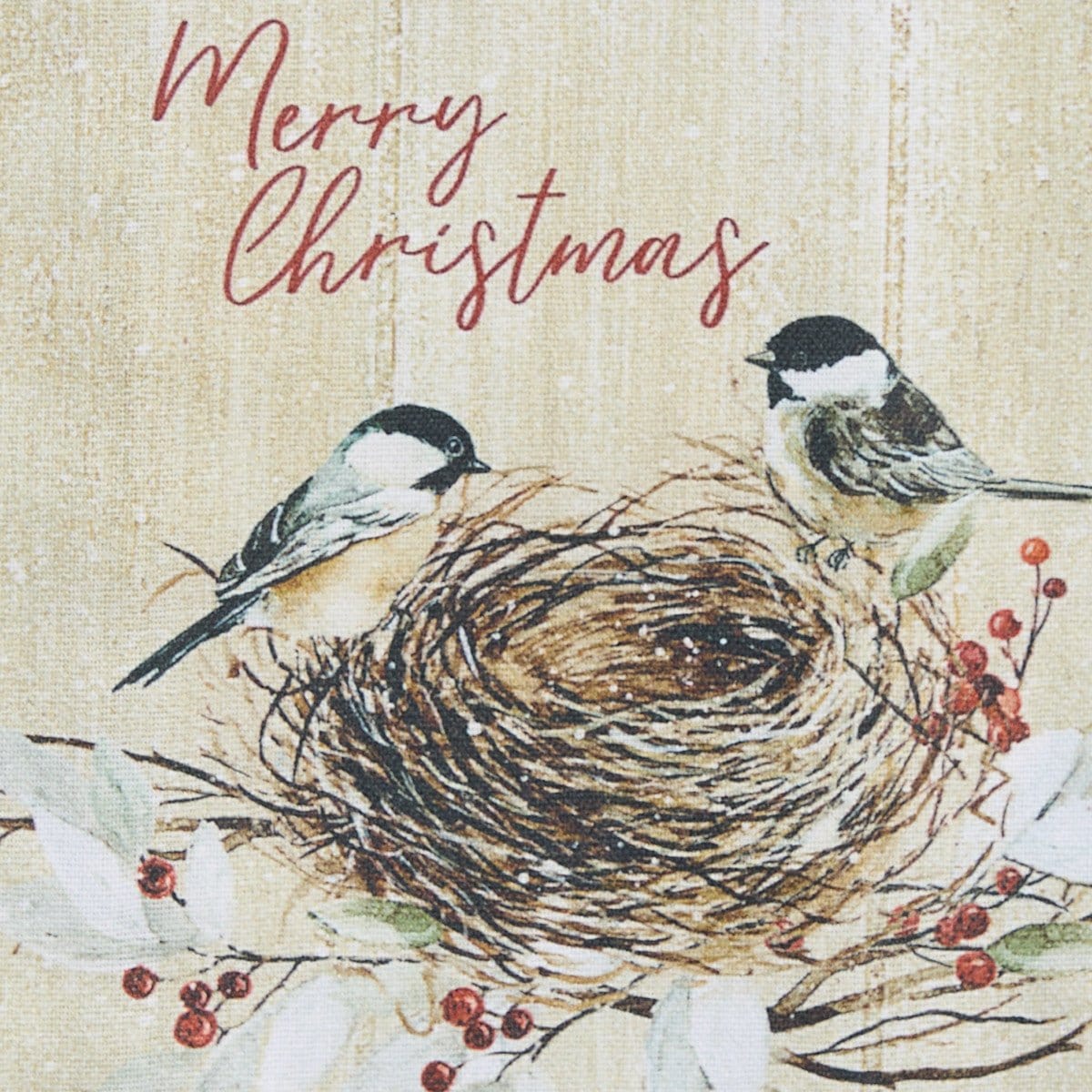 Winter Garden - Chickadee Decorative Towel-Park Designs-The Village Merchant