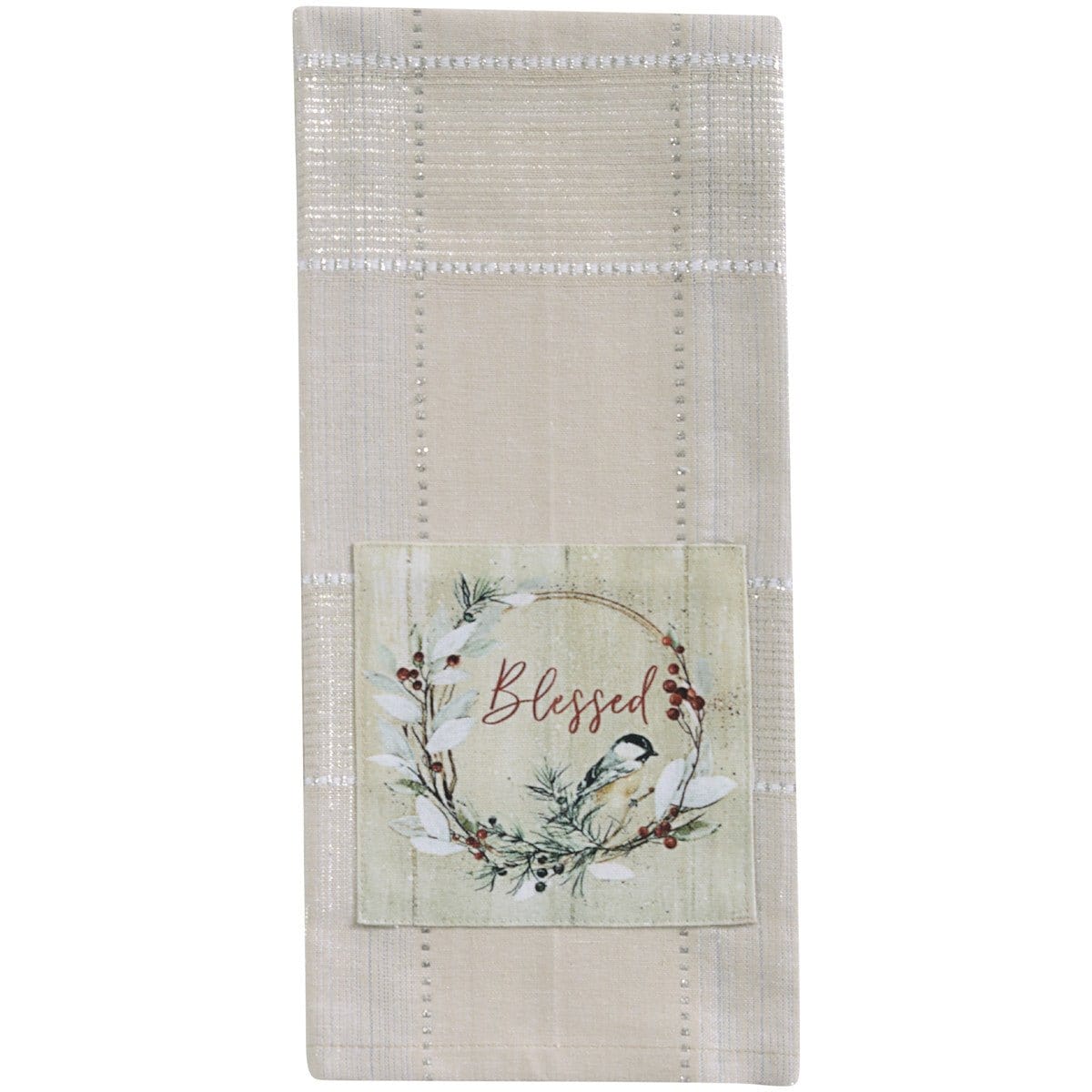 Winter Garden - Chickadee Decorative Towel-Park Designs-The Village Merchant
