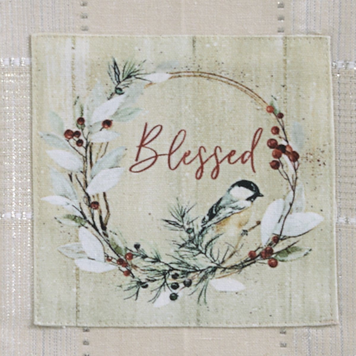 Winter Garden - Chickadee Decorative Towel-Park Designs-The Village Merchant