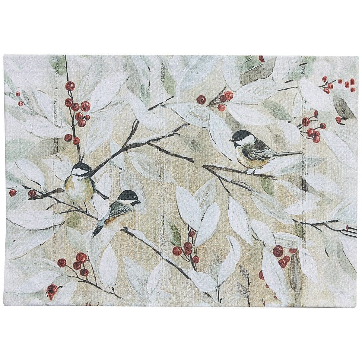 Winter Garden - Chickadee Placemat-Park Designs-The Village Merchant