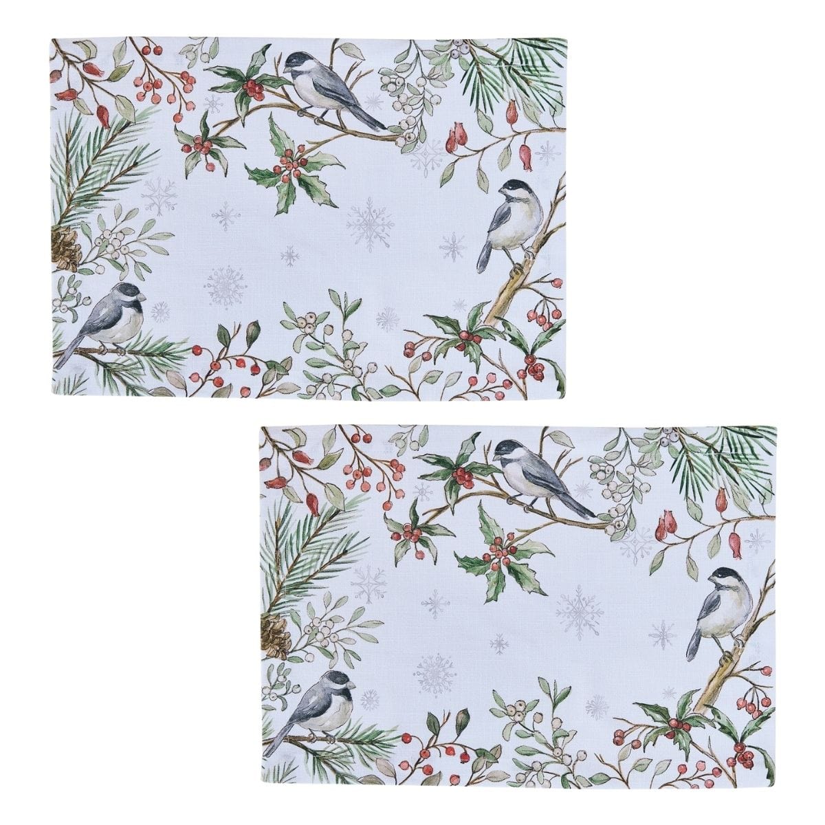 Winter Harmony Printed Placemat Set of 2