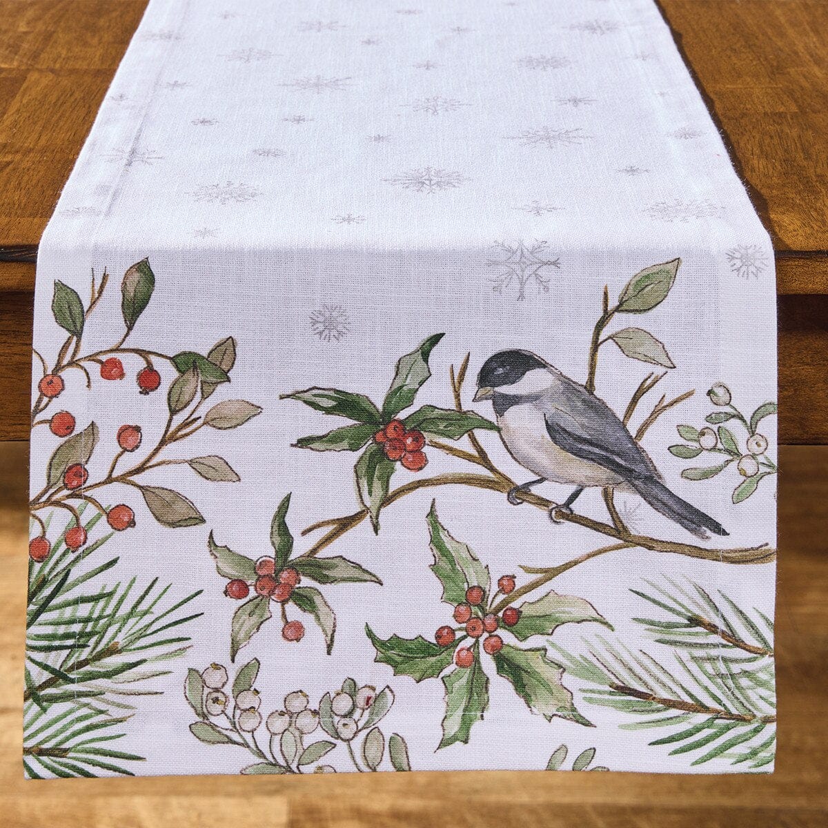 Winter Harmony Table Runner 54'' Long