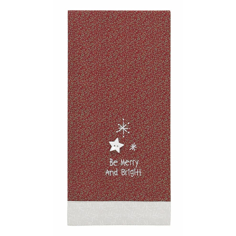 Winter Magic Be Merry And Bright Decorative Towel-Park Designs-The Village Merchant