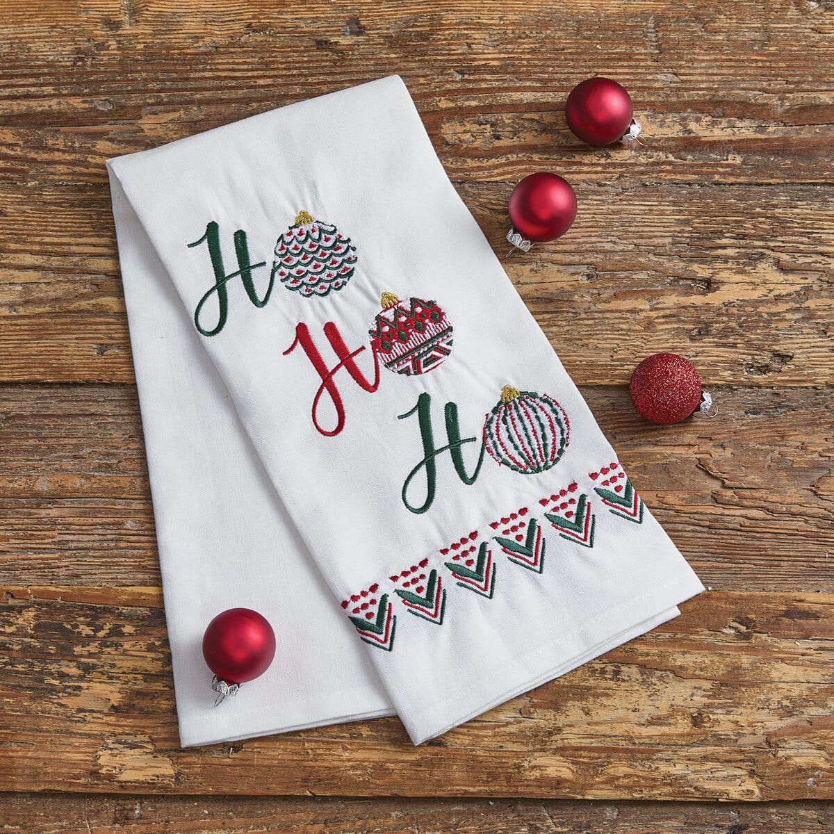 Winter Moment Ho Ho Ho Decorative Towel